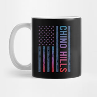 Blue Red Flag - Chino Hills Mug